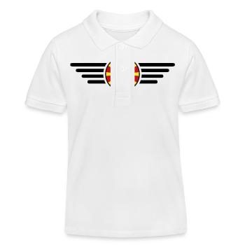 Macédoine Style Design T-shirt - Polo enfant bio Stanley/Stella - blanc - Devant