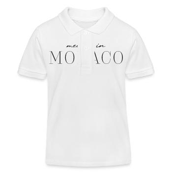 Monaco Glamour T-Shirt - Polo enfant bio Stanley/Stella - blanc - Devant