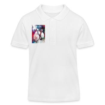 Bowling sport art #bowling #sport - Polo enfant bio Stanley/Stella - blanc - Devant