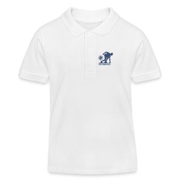 Running find your pace - Kids Organic Polo Shirt by Stanley/Stella - white - Front