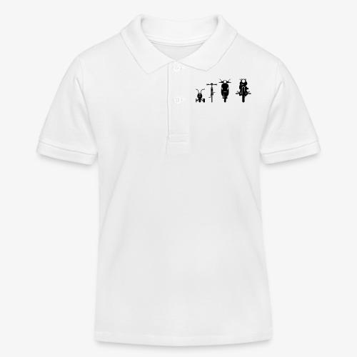 Chopper motorcycle front Evolution - Kids Organic Polo Shirt by Stanley/Stella