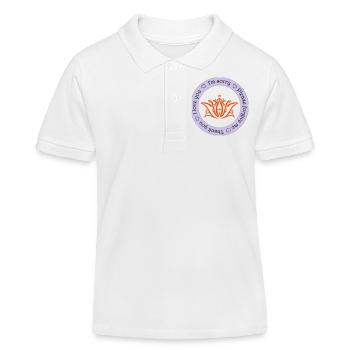 Tee shirt Bio Femme Ho oponopono - Polo enfant bio Stanley/Stella - blanc - Devant