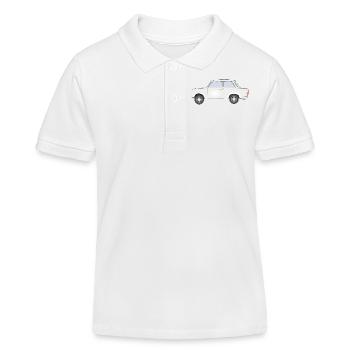 Polnisch  - Kinder Organic Poloshirt Mini Sprinter von Stanley/Stella - Weiß - Vorne