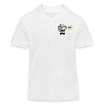shirt,design,t-shirt - Kinder Organic Poloshirt Mini Sprinter von Stanley/Stella - Weiß - Vorne
