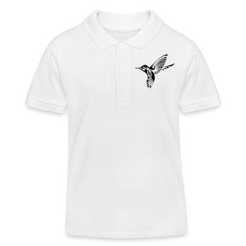 colibri - Polo enfant bio Stanley/Stella - blanc - Devant