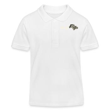 Cadeau Heartbeat Hot Rod Hotrod - Polo enfant bio Stanley/Stella - blanc - Devant