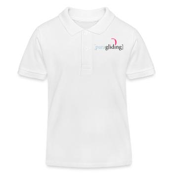 [Parapente] - Polo enfant bio Stanley/Stella - blanc - Devant