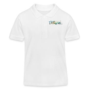 Travel - Polo enfant bio Stanley/Stella - blanc - Devant