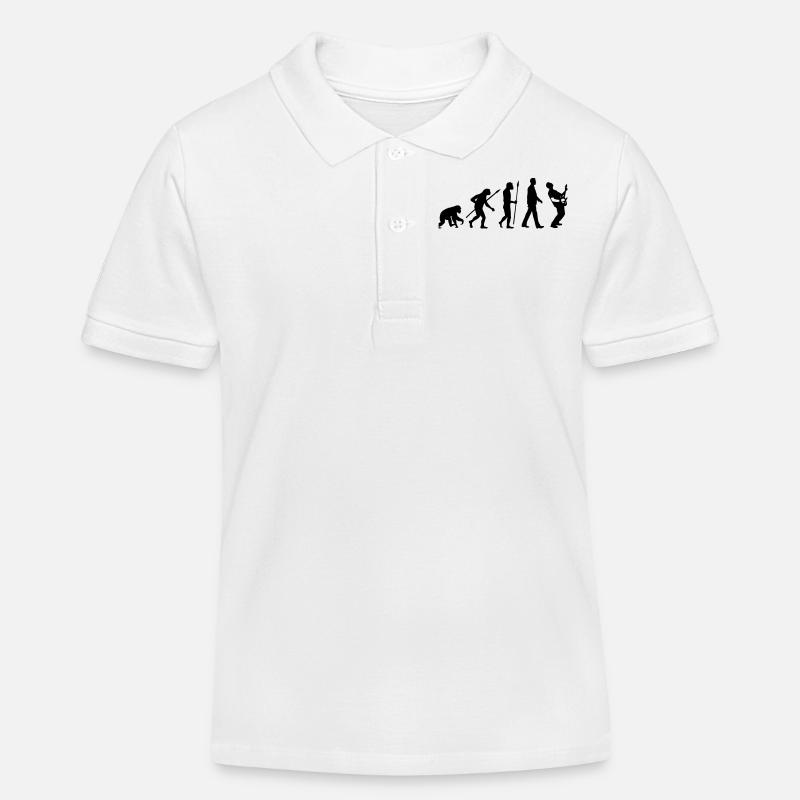evolution_rocks_032012_l1c - Polo enfant bio Stanley/Stella - blanc