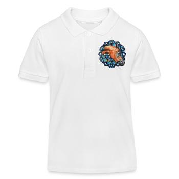 BaySto - Polo enfant bio Stanley/Stella - blanc - Devant