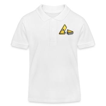 Atomausstieg! L'énergie nucléaire non merci! - Polo enfant bio Stanley/Stella - blanc - Devant