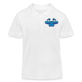 Ein Hintergrund-Controller - Kinder Organic Poloshirt Mini Sprinter von Stanley/Stella - Weiß - Vorne