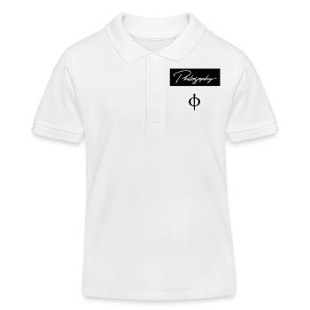 Philosophy φ - Polo enfant bio Stanley/Stella - blanc - Devant