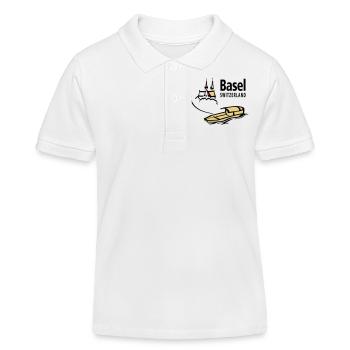 Faehri Muenster Basel - Kinder Organic Poloshirt Mini Sprinter von Stanley/Stella - Weiß - Vorne