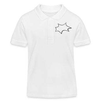 Zack Bumm - Kinder Organic Poloshirt Mini Sprinter von Stanley/Stella - Weiß - Vorne