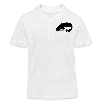 Wels - Kinder Organic Poloshirt Mini Sprinter von Stanley/Stella - Weiß - Vorne