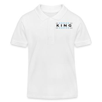 King - Kids Organic Polo Shirt by Stanley/Stella - white - Front