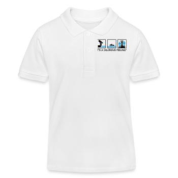 nager - Polo enfant bio Stanley/Stella - blanc - Devant