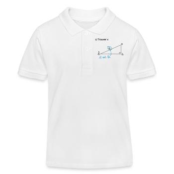 Trouver x - Polo enfant bio Stanley/Stella - blanc - Devant