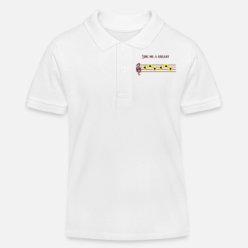 Link's lullaby - Polo enfant bio Stanley/Stella - blanc