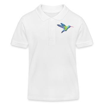 AD Hummingbird - Polo enfant bio Stanley/Stella - blanc - Devant