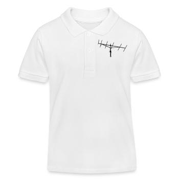 yagi - Kinder Organic Poloshirt Mini Sprinter von Stanley/Stella - Weiß - Vorne