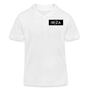 Ibiza - Kinder Organic Poloshirt Mini Sprinter von Stanley/Stella - Weiß - Vorne