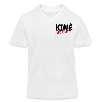 Krankengymnast / Krankengymnastin / Physio / - Kinder Organic Poloshirt Mini Sprinter von Stanley/Stella - Weiß - Vorne