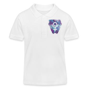 pluto e 74 - Kids Organic Polo Shirt by Stanley/Stella - white - Front