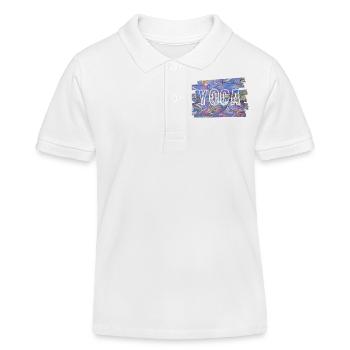Yoga RS E 45 - Polo enfant bio Stanley/Stella - blanc - Devant
