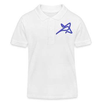 Griffonner - Polo enfant bio Stanley/Stella - blanc - Devant