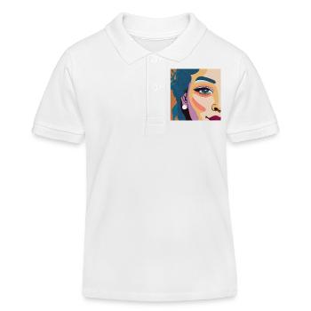 Women / Feminin / Art - Kinder Organic Poloshirt Mini Sprinter von Stanley/Stella - Weiß - Vorne
