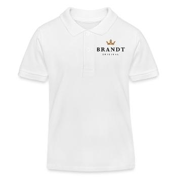 Brandt - Kinder Organic Poloshirt Mini Sprinter von Stanley/Stella - Weiß - Vorne