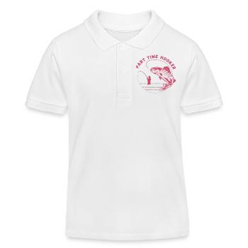 fisch, fisch, angeln, see, meer, angeln, fauna, exotisch - Kinder Organic Poloshirt Mini Sprinter von Stanley/Stella - Weiß - Vorne