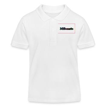 201432 - Kinder Organic Poloshirt Mini Sprinter von Stanley/Stella - Weiß - Vorne