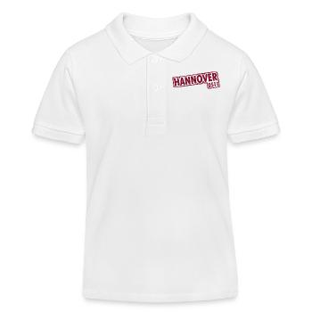 Hanover - 0511 - Area Code - Lower Saxony - Kids Organic Polo Shirt by Stanley/Stella - white - Front