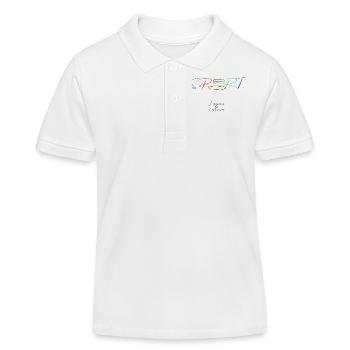 Sport - Polo enfant bio Stanley/Stella - blanc - Devant