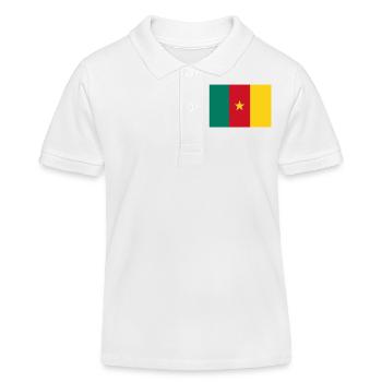 Cameroon - Kids Organic Polo Shirt by Stanley/Stella - white - Front