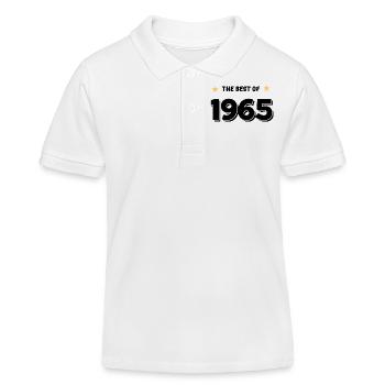 Best of 1965 - Polo enfant bio Stanley/Stella - blanc - Devant