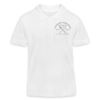 Gustav Adolf - Kinder Organic Poloshirt Mini Sprinter von Stanley/Stella - Weiß - Vorne