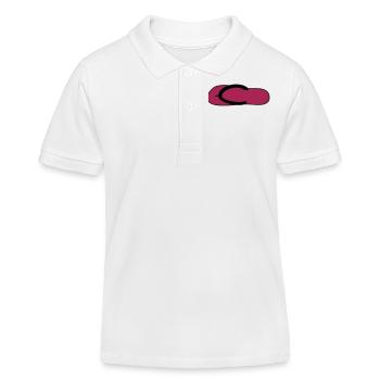 badelatsch schuhe - Kinder Organic Poloshirt Mini Sprinter von Stanley/Stella - Weiß - Vorne