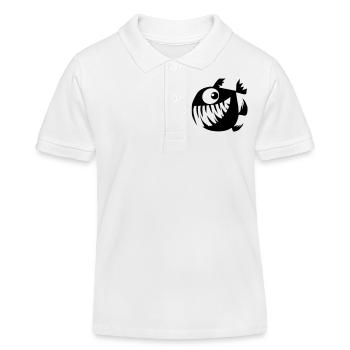 Merry Perry - Kids Organic Polo Shirt by Stanley/Stella - white - Front