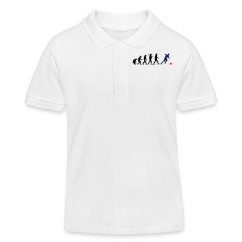 EVOLUTION FOOTBALL - Polo enfant bio Stanley/Stella - blanc - Devant