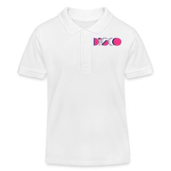 disco - Kinder Organic Poloshirt Mini Sprinter von Stanley/Stella - Weiß - Vorne