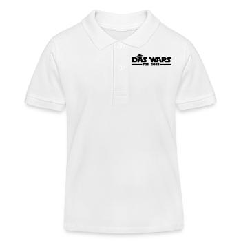 abi 2018 das wars - Kinder Organic Poloshirt Mini Sprinter von Stanley/Stella - Weiß - Vorne