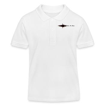 Besser dort sein - Kinder Organic Poloshirt Mini Sprinter von Stanley/Stella - Weiß - Vorne