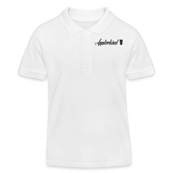 Äpplerkind Frankfurt - Stadtgeschenke - Kinder Organic Poloshirt Mini Sprinter von Stanley/Stella - Weiß - Vorne