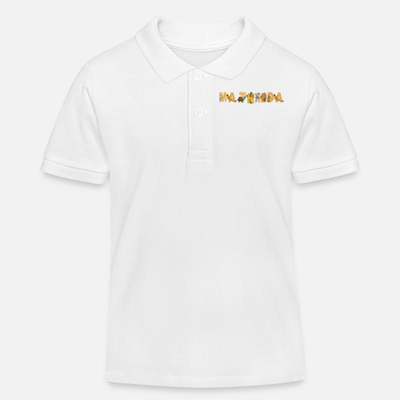 Mathilda - Kinder Organic Poloshirt Mini Sprinter von Stanley/Stella - Weiß