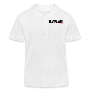 teamplayer extreme - Kids Organic Polo Shirt by Stanley/Stella - white - Front