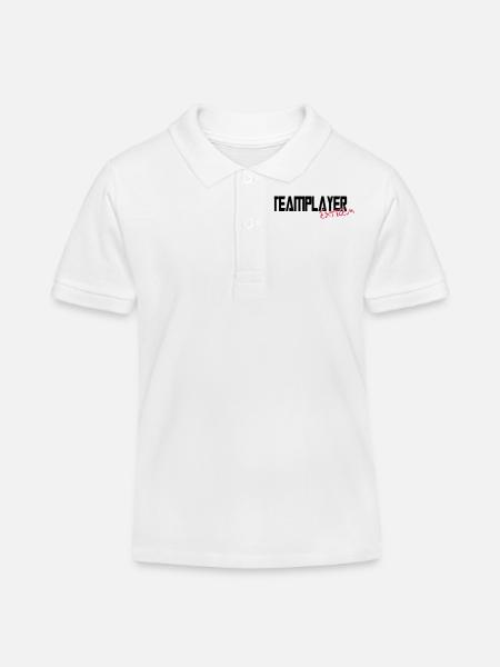 teamplayer extreme - Kids Organic Polo Shirt by Stanley/Stella - white